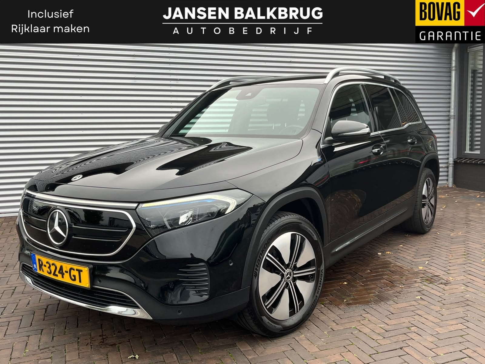 Mercedes-Benz EQB 250 Business Line 7p. 67 kWh (bj 2022), Gebruikt, 190 pk, 7 stoelen, Zwart