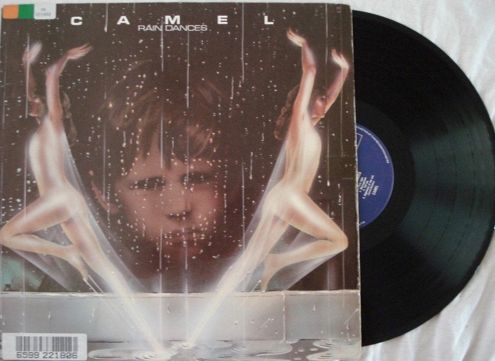 Camel - Rain dances, LP, Gebruikt, Overige genres, Ophalen of Verzenden