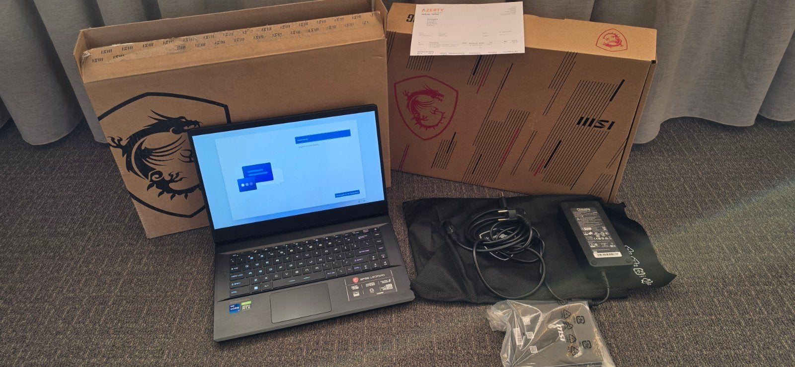 MSI GP66 Leopard 11UH Gaming Laptop - I7 - RTX3080 1TB, Ophalen, Zo goed als nieuw, Gaming, SSD