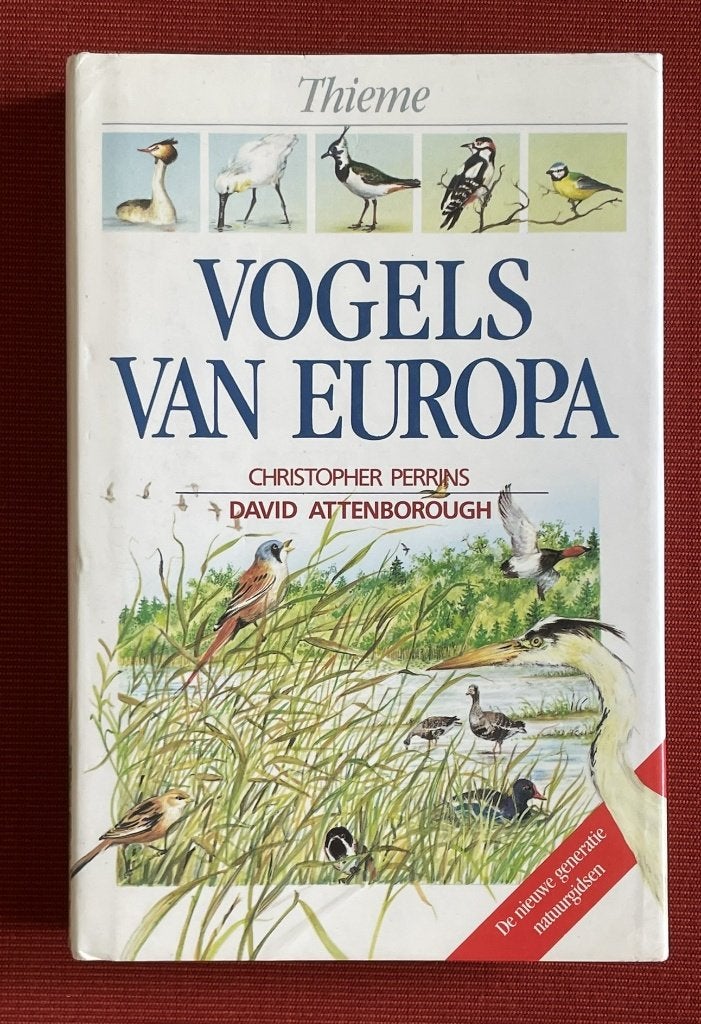 Vogels van Europa, Gelezen, Christopher Perrins & David Attenborough, Ophalen of Verzenden, Vogels