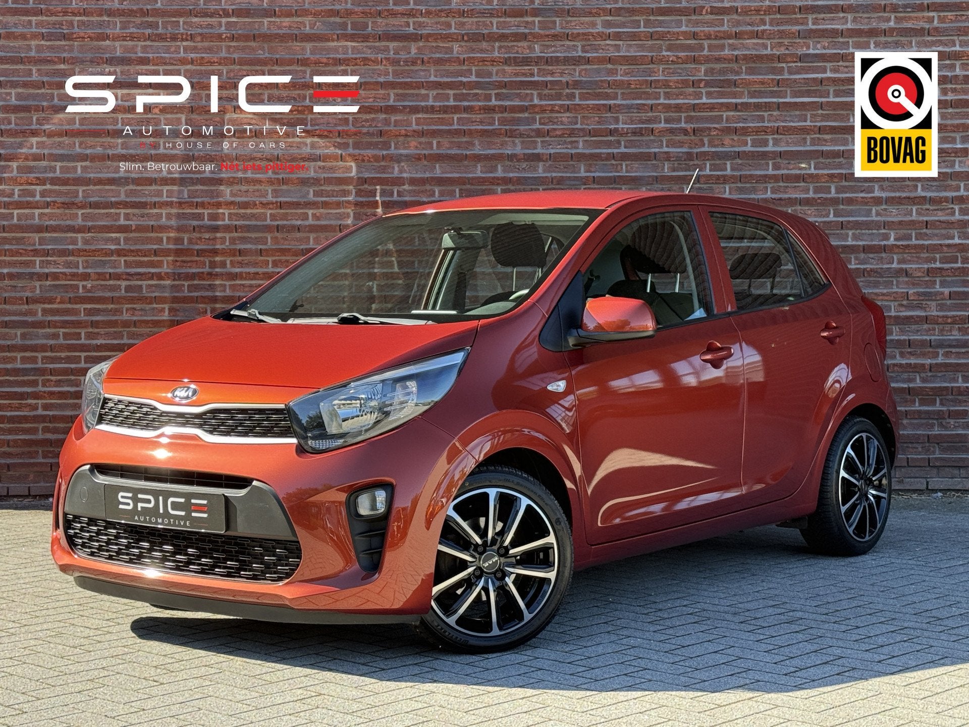 Kia Picanto 1.0 CVVT EconomyPlusLine 2019 55dkm! (bj 2019), Auto's, Voorwielaandrijving, Stof, Gebruikt, Overige kleuren