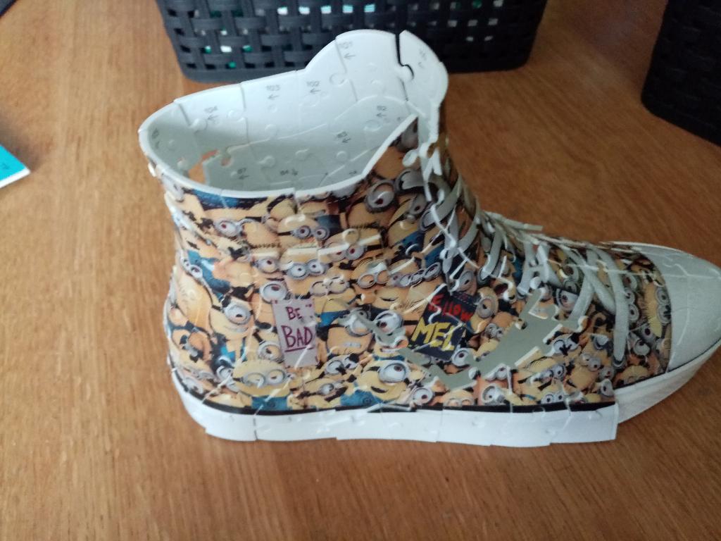 Minions 3D puzzel, Ophalen of Verzenden, Minder dan 500 stukjes, Gebruikt, Rubik's of 3D-puzzel