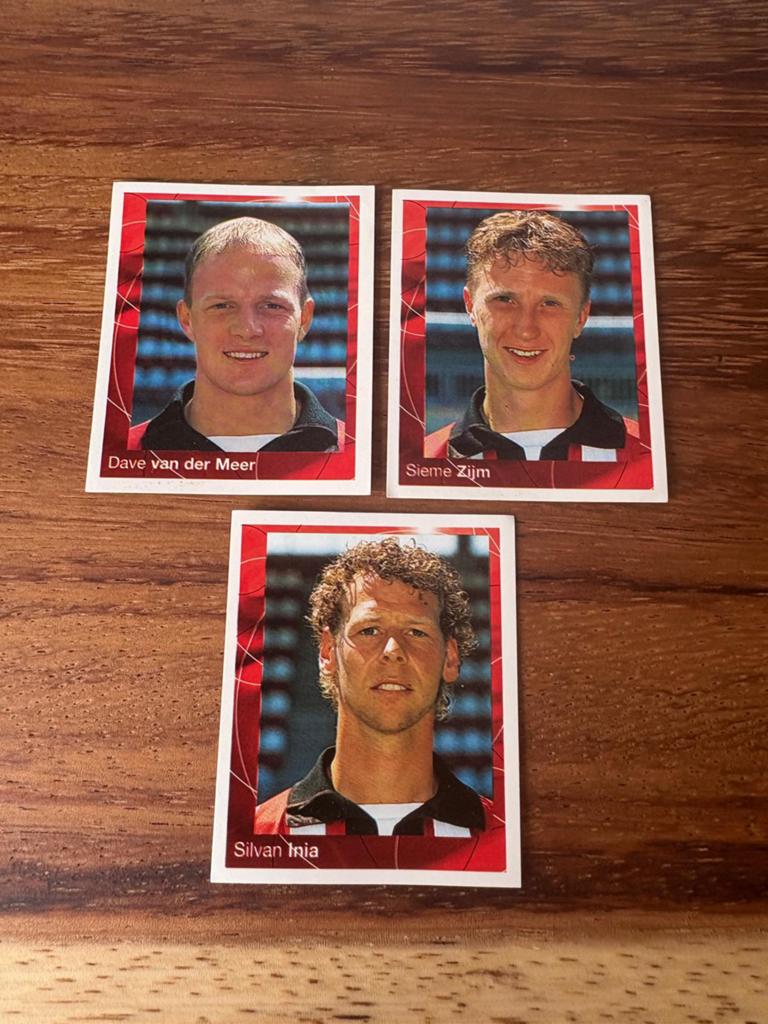 Panini 2000 Sparta, Hobby en Vrije tijd, Stickers en Plaatjes, Ophalen of Verzenden, Zo goed als nieuw, Meerdere stickers