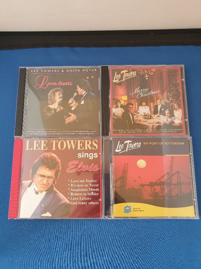 Grote partij Lee Towers cd's/dvd's, Cd's en Dvd's, Verzenden, Zo goed als nieuw