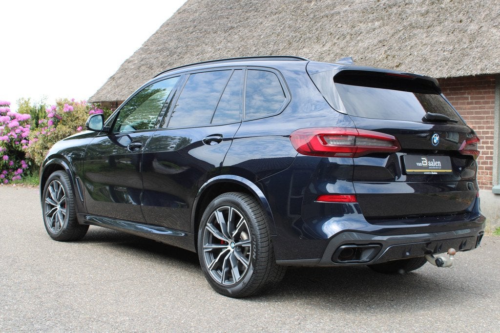 BMW X5 xDrive45e High Executive SOh 91,4% M-SPORT LASER AWS, Gebruikt, Zwart, Vierwielaandrijving, Hybride Elektrisch/Benzine