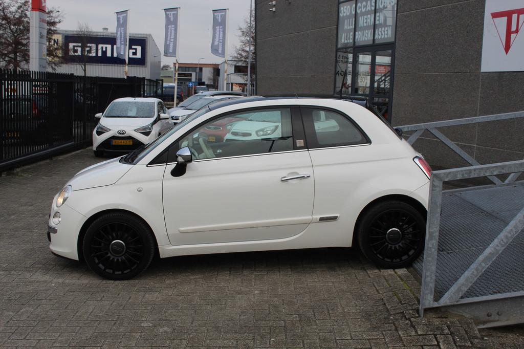 Fiat 500 0.9 TwinAir Turbo Rivièra Maison Panoramadak/Leder, 12 maanden, Gebruikt, Bedrijf, Handgeschakeld
