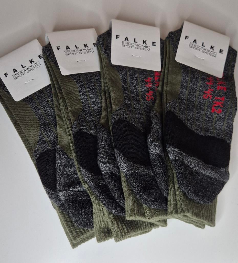 Falke TK2 Wandelsokken Groen Maat 44-45 - Zomer, Ophalen of Verzenden, Nieuw, Kleding