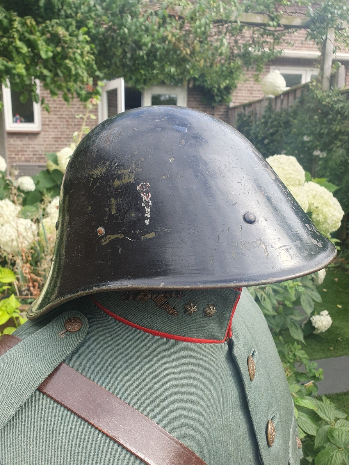 TeNo Helm m38, Ophalen of Verzenden, Nederland, Helm of Baret