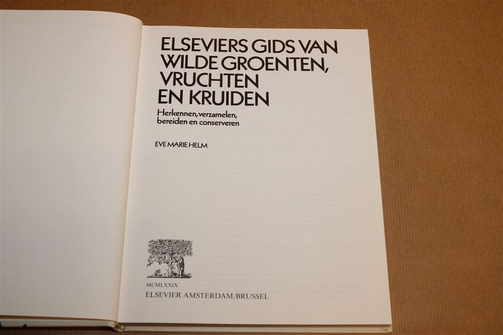 Elseviers Gids Wilde Groenten — Herkennen & Bereiden, Boeken, Ophalen of Verzenden, Gelezen, Bloemen, Planten en Bomen
