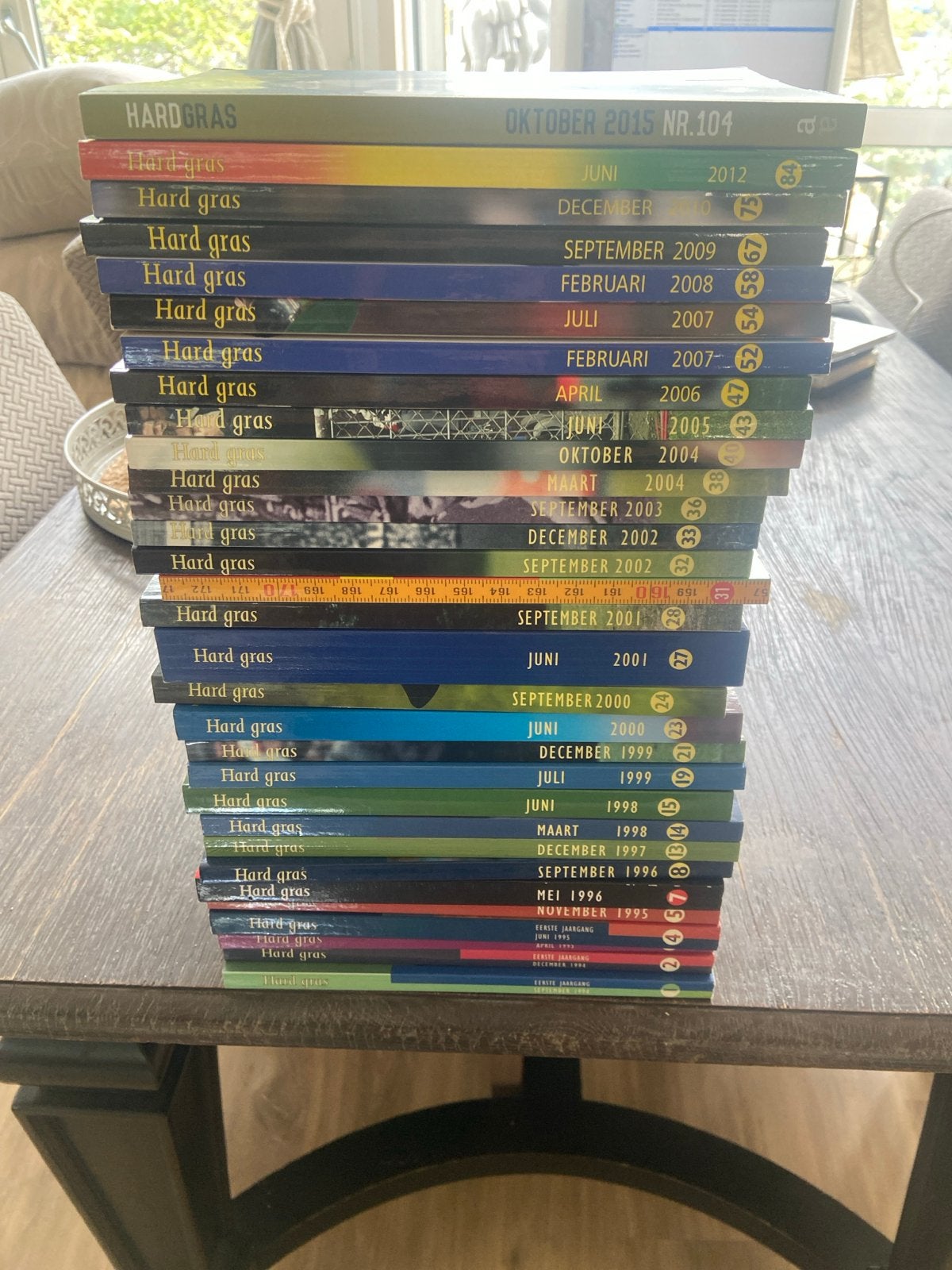 Hard Gras Voetbaltijdschriften - Grote Collectie, Ophalen of Verzenden, Gelezen, Sport en Vrije tijd