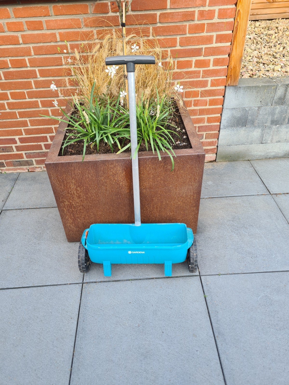 Gardena strooiwagen  - Perfect voor zaaien en bemesten, Ophalen, Gebruikt