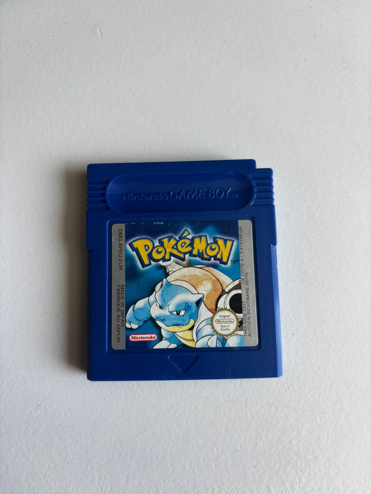 Pokemon Blue Nintendo Game Boy, Ophalen, Gebruikt, 1 speler, Role Playing Game (Rpg)