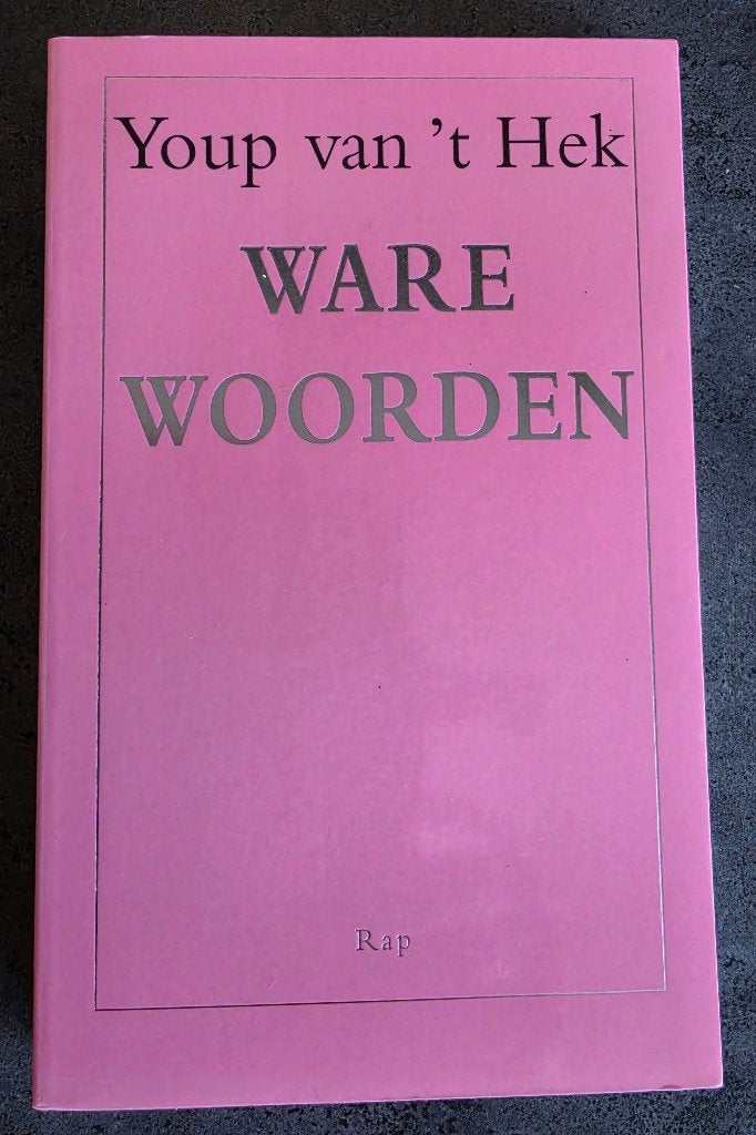 Boek Youp van 't Hek - Ware Woorden - helemaal nieuw, Boeken, Humor, Nieuw, Ophalen of Verzenden, Verhalen, Youp van 't Hek