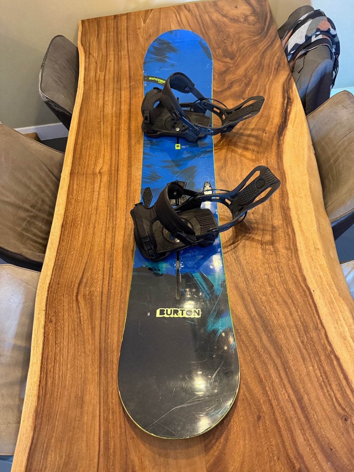 Complete snowboardset Burton Ripcord 162W, Ophalen, Gebruikt, Board