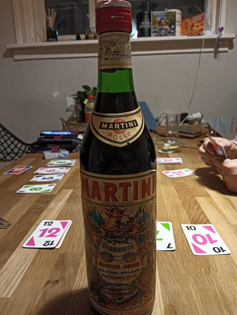 Martini rossi, Ophalen
