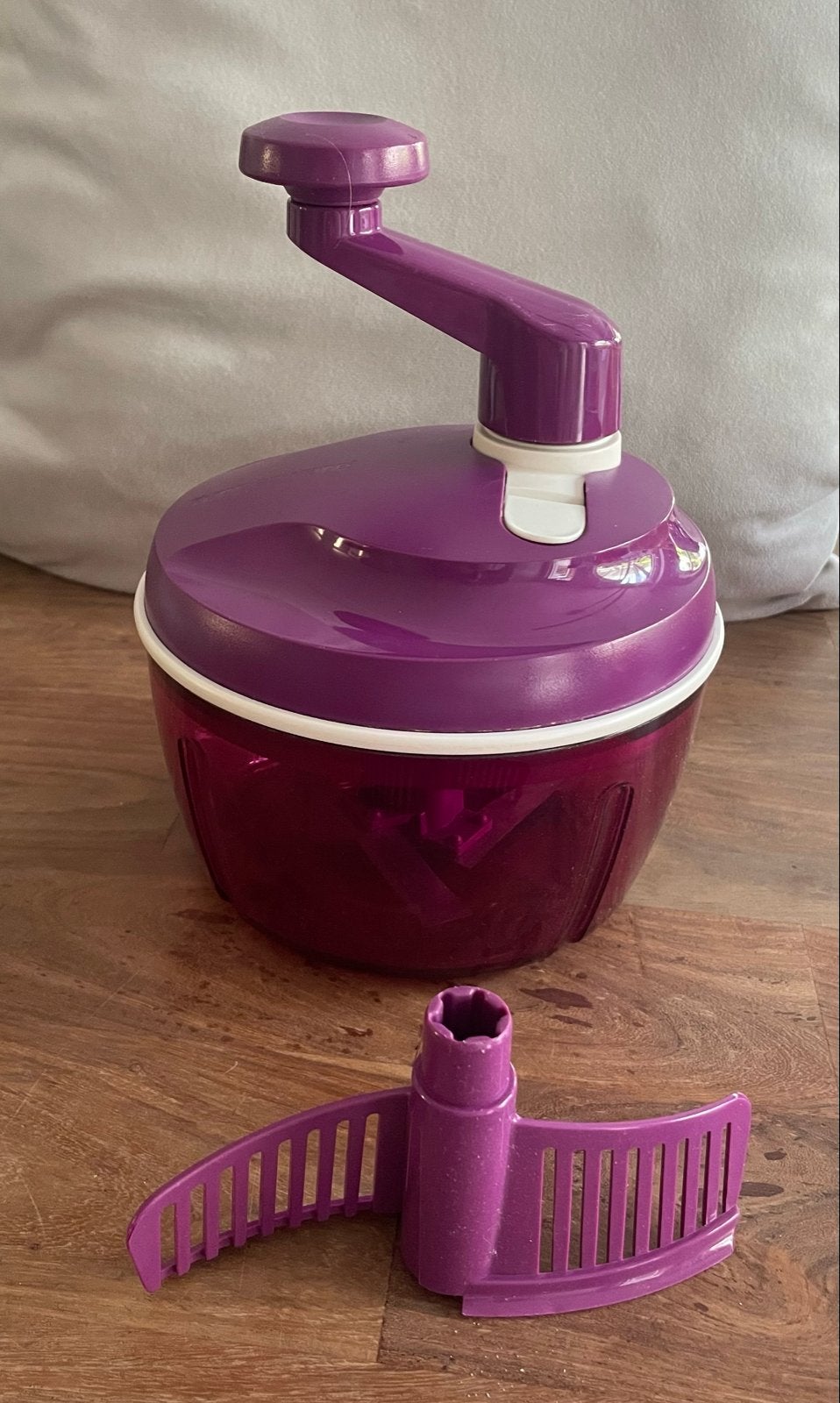 Tupperware Turbo chef - Paars, Paars, Overige typen, Ophalen of Verzenden, Zo goed als nieuw