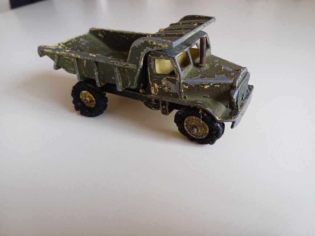 Dinky Toys opknapper 965 euclid rear dumper truck, Ophalen of Verzenden, Gebruikt, Bus of Vrachtwagen