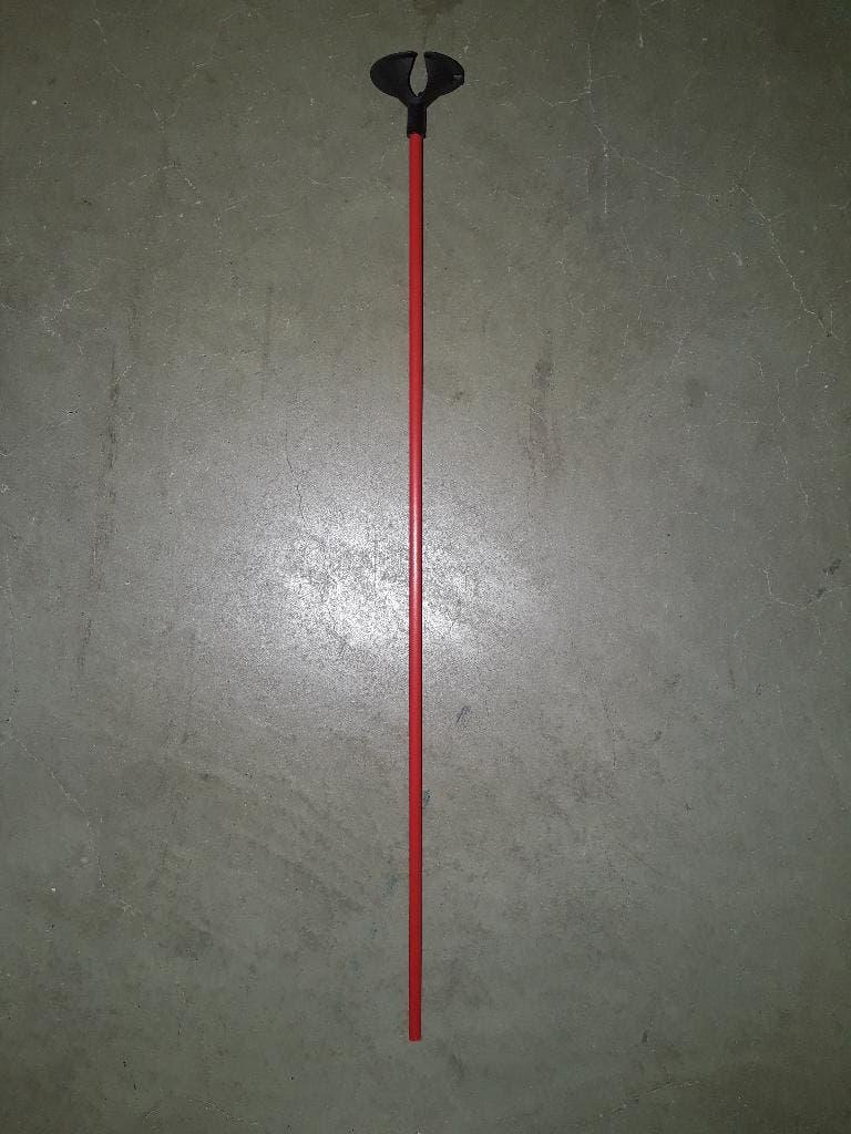 Ballonstokjes rood 39 cm met houder zwart 3,4 cm - nieuw, Ophalen of Verzenden, Nieuw, Versiering