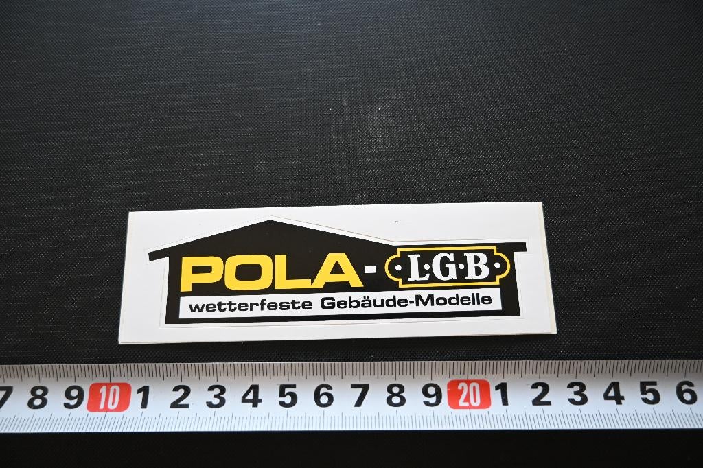 sticker modelbouw POLA LGB wetterfeste gebäude-modelle *, Verzamelen, Ophalen, Zo goed als nieuw