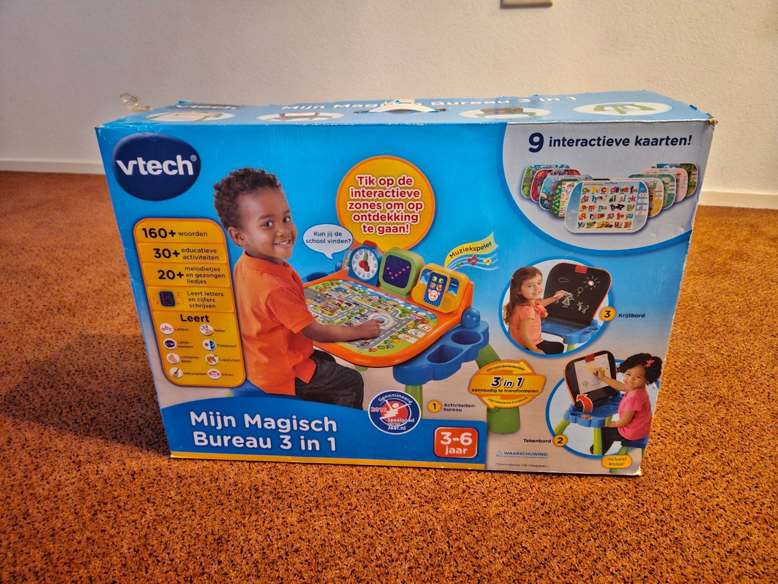 VTech Mijn Magisch Bureau 3-in-1 - Educatief Speelgoed, Ophalen of Verzenden, Nieuw, Taal en Lezen, Met licht
