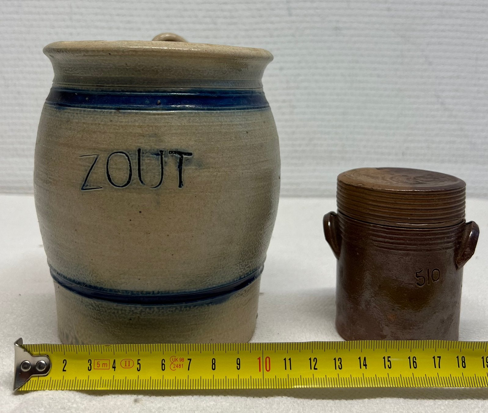 Zgn Keulse zoutpot en mostedpotje, Verzenden