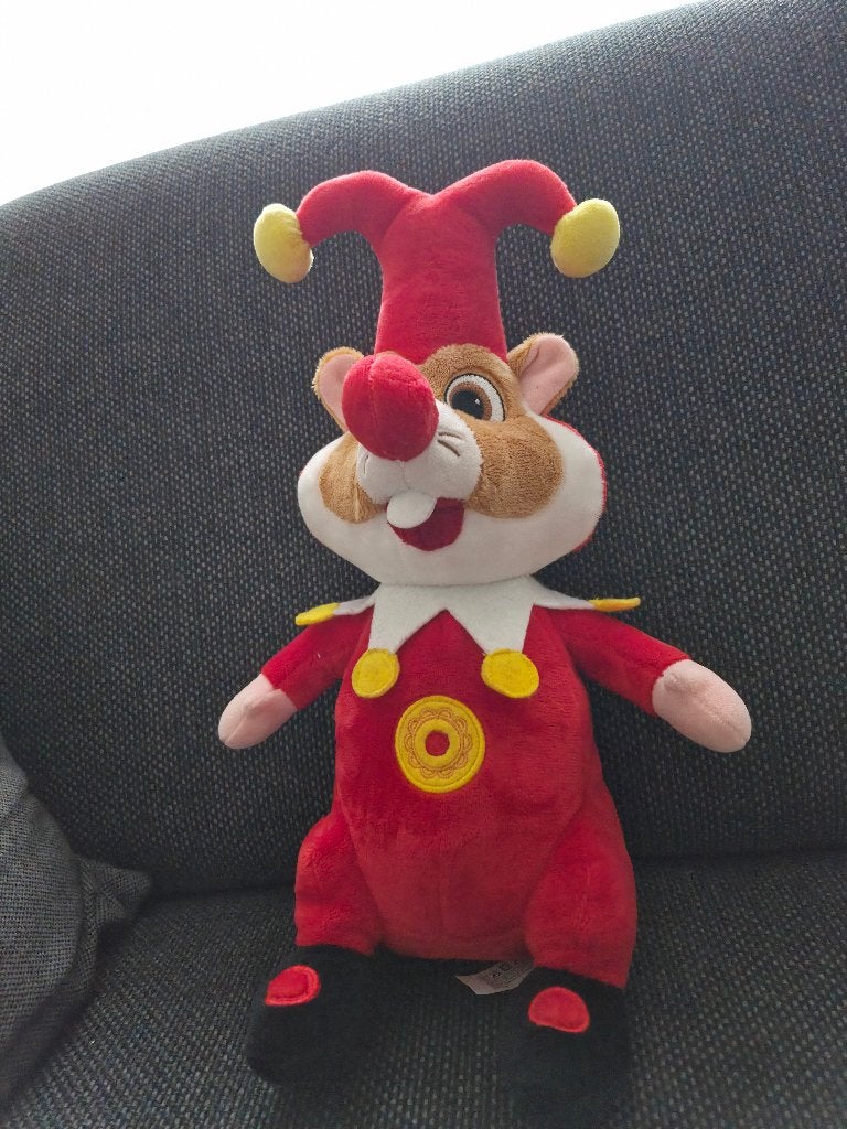 AH Hamster Efteling Jokie Knuffel, Verzenden, Zo goed als nieuw, Overige typen