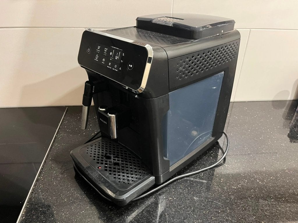 Philips Series 2200 EP2220/10 volautomaat espressomachine, Gebruikt, Espresso apparaat, 2 tot 4 kopjes, Gemalen koffie