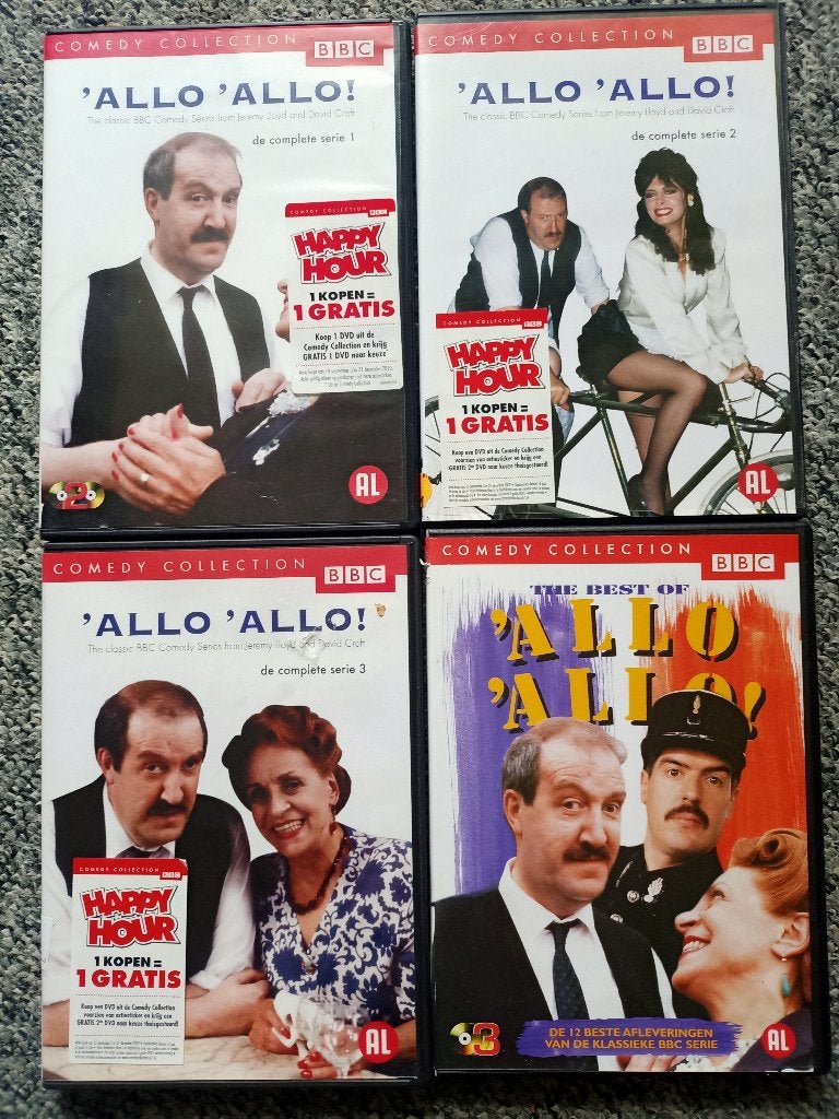 Allo Allo comedy serie diverse seizoenen vanaf..., Cd's en Dvd's, Alle leeftijden, Ophalen of Verzenden, Zo goed als nieuw, Komedie