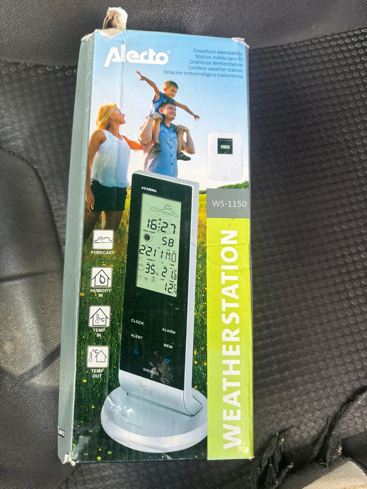 Alecto WS-1150 Weerstation - Nieuw met verpakkingsschade, Ophalen of Verzenden, Nieuw, Weerstation
