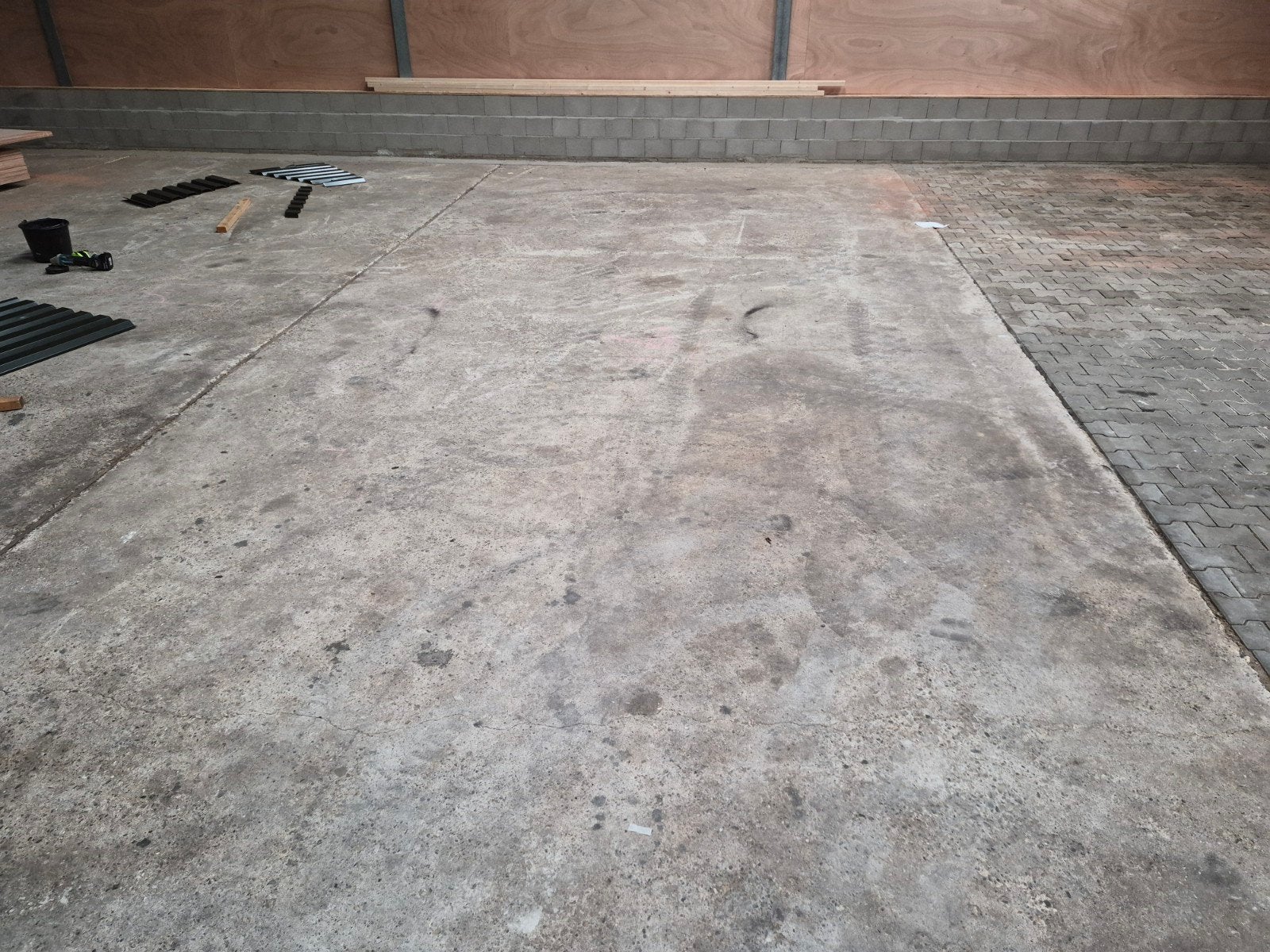 betonverharding , kavelpad , betonweg, Ophalen, Gebruikt