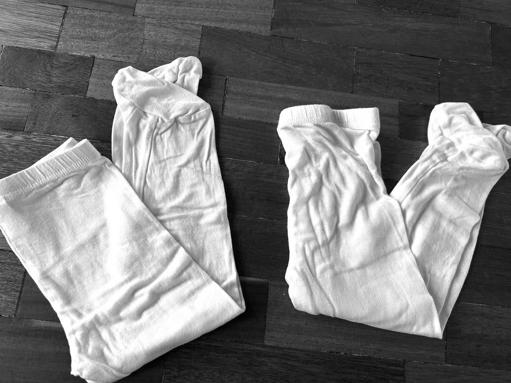 DermaCura Panty/Maillot/slobbroekjes in maat 86/92 - Wit, Ophalen of Verzenden, Zo goed als nieuw, Jongetje of Meisje