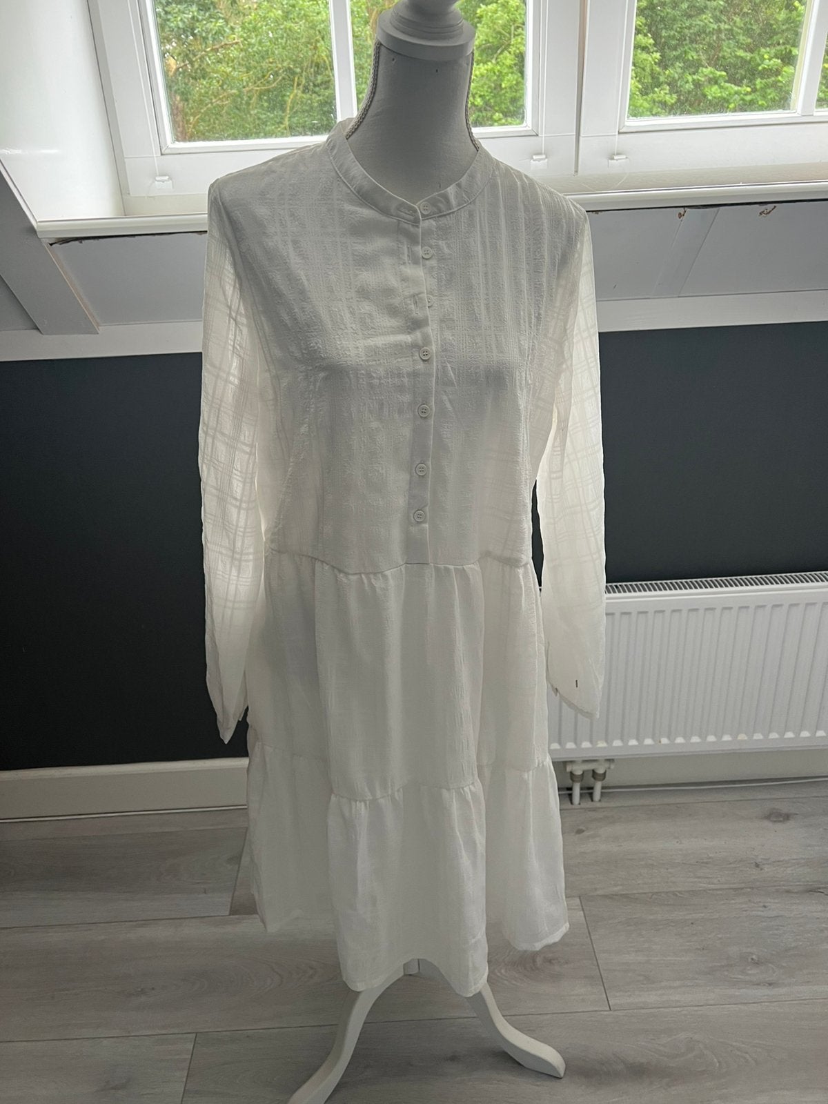 Jurk van het merk Zusss mast XL, Kleding | Dames, Jurken, Ophalen of Verzenden, Zo goed als nieuw, Maat 46/48 (XL) of groter, Wit