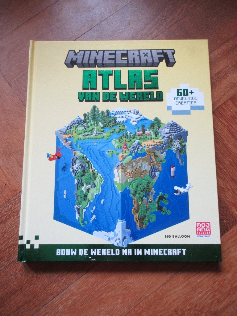 Minecraft atlas van de wereld, Ophalen of Verzenden, Gelezen, Fictie algemeen