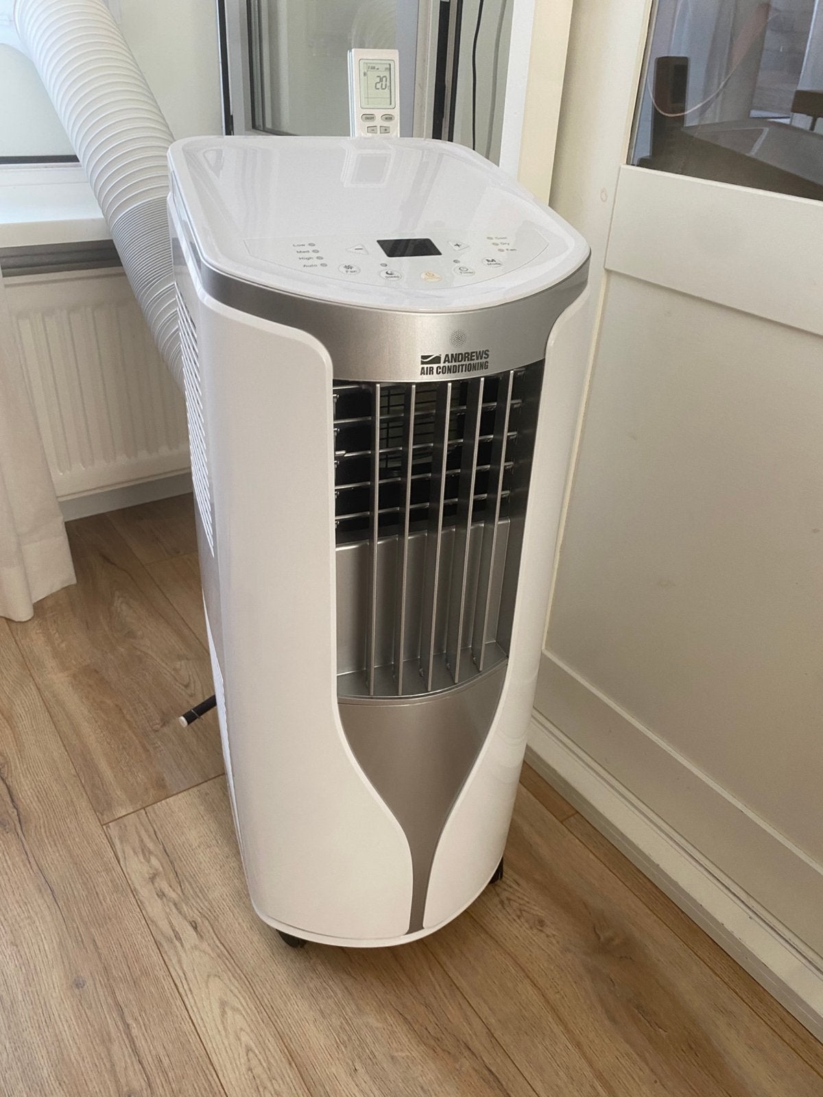 Airco Polar Breeze Style Nieuw, Witgoed en Apparatuur, Airco's, Ophalen, 3 snelheden of meer, Zo goed als nieuw, Afstandsbediening