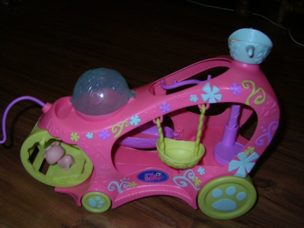 Littlest Pet shop auto (dierenvoertuig), Ophalen of Verzenden, Zo goed als nieuw, Jongen of Meisje