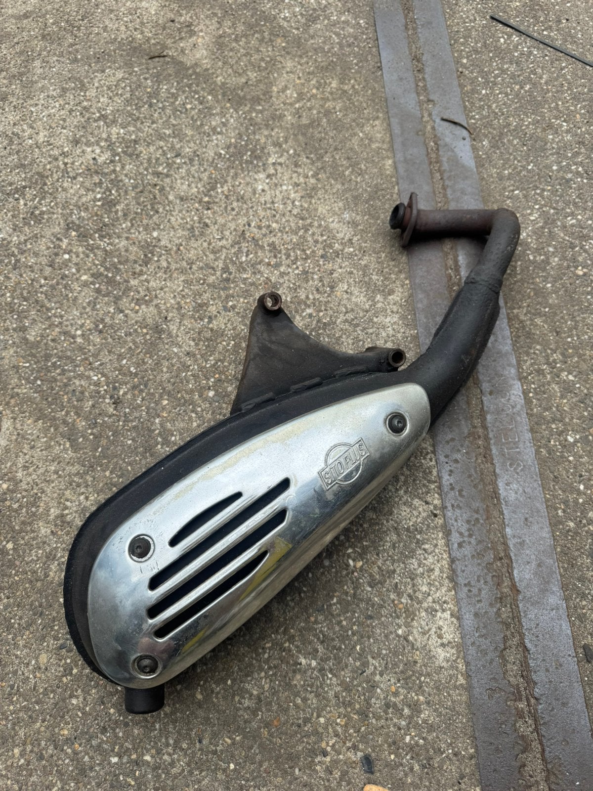 Sito Plus uitlaat vespa lx / zip 2 takt begrenst, Ophalen of Verzenden, Gebruikt, Uitlaat, Piaggio