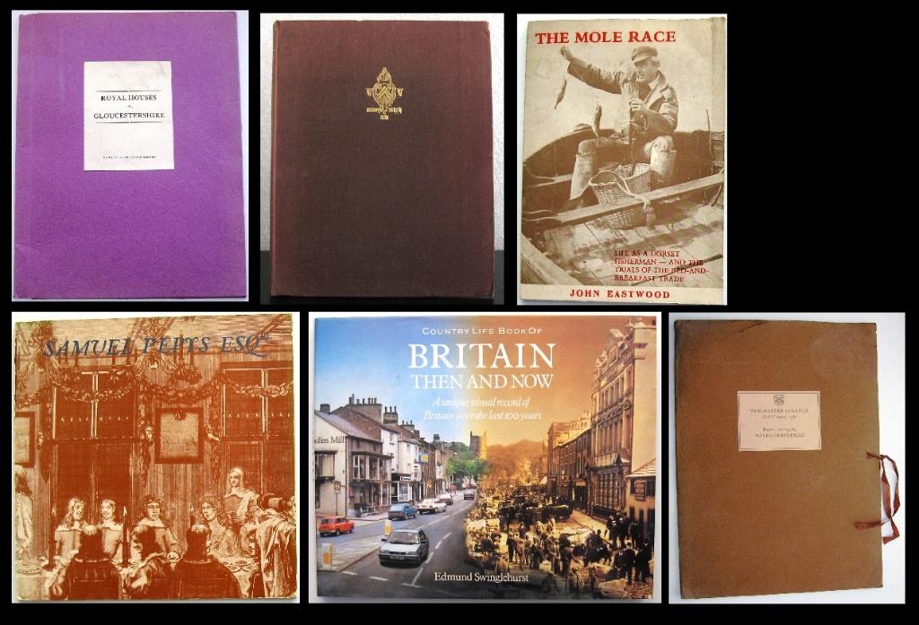 [Engeland] 2 portfolio's + 4 boek oa Winchester College 1933, Ophalen of Verzenden, Gelezen, Europa
