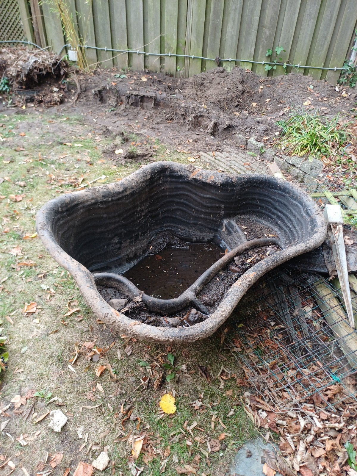 Gebruikte vijverbak - niet lek, Tuin en Terras, Vijvers, Ophalen, Gebruikt