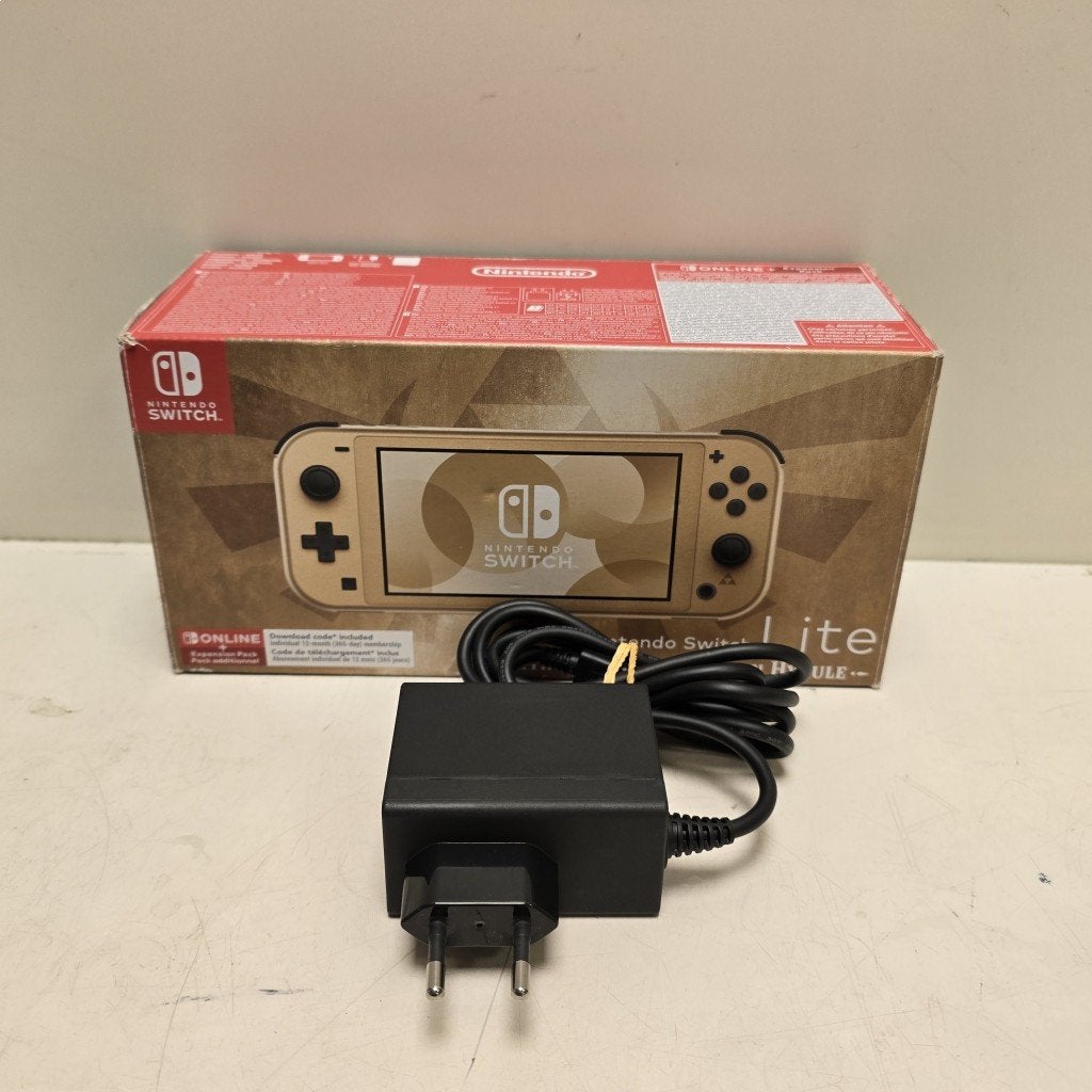 Nintendo Switch Lite Hyrule Edition | 32GB (839111), Spelcomputers en Games, Nintendo of Europe GmbH, Info@naw.nl, Goldsteinstrasse 235, 60528 Frankfurt am Main, Duitsland