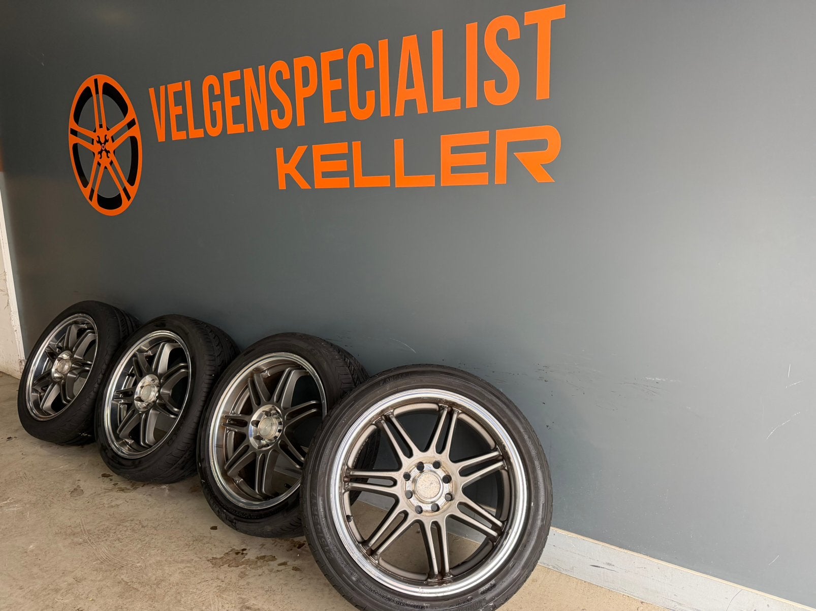 Lenso 17 inch originele velgen Multisteek 4x100 4x108, Auto-onderdelen, Ophalen of Verzenden, 17 inch, Zomerbanden, Banden en Velgen