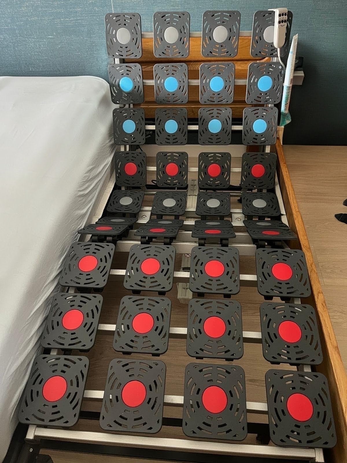 Elektrisch verstelbare schotelbodem DiscFlex 80x200 cm, Huis en Inrichting, Slaapkamer | Bedden, Ophalen, Verstelbaar, Eenpersoons