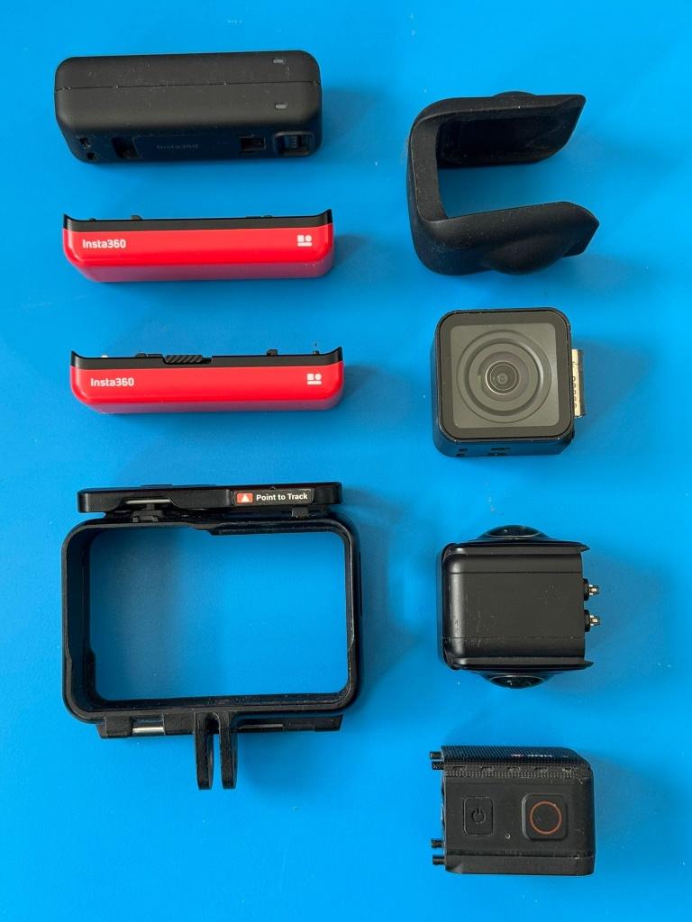 Insta 360 ONE R Dual lens, Audio, Tv en Foto, Actiecamera's, Ophalen, Gebruikt, Overige merken