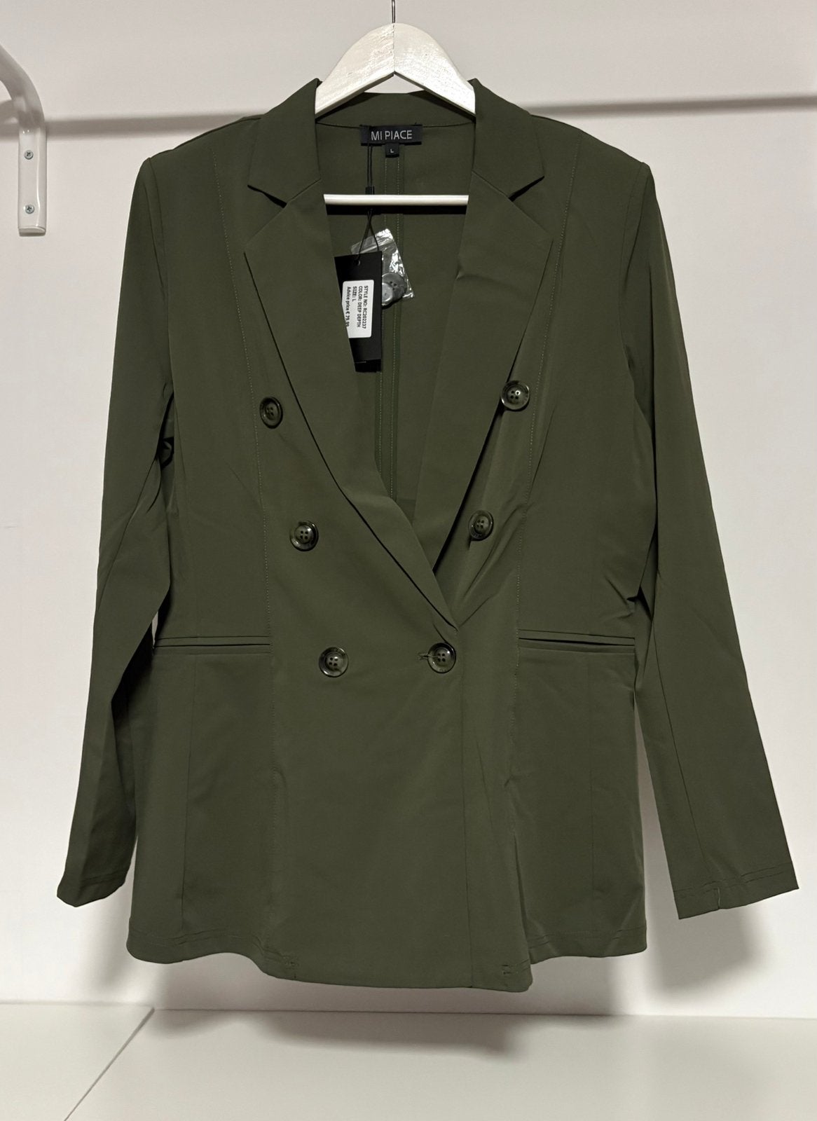 Mi Piace travelstof blazer maat L, Kleding | Dames, Mi Piace, Overige kleuren, Maat 42/44 (L), Nieuw