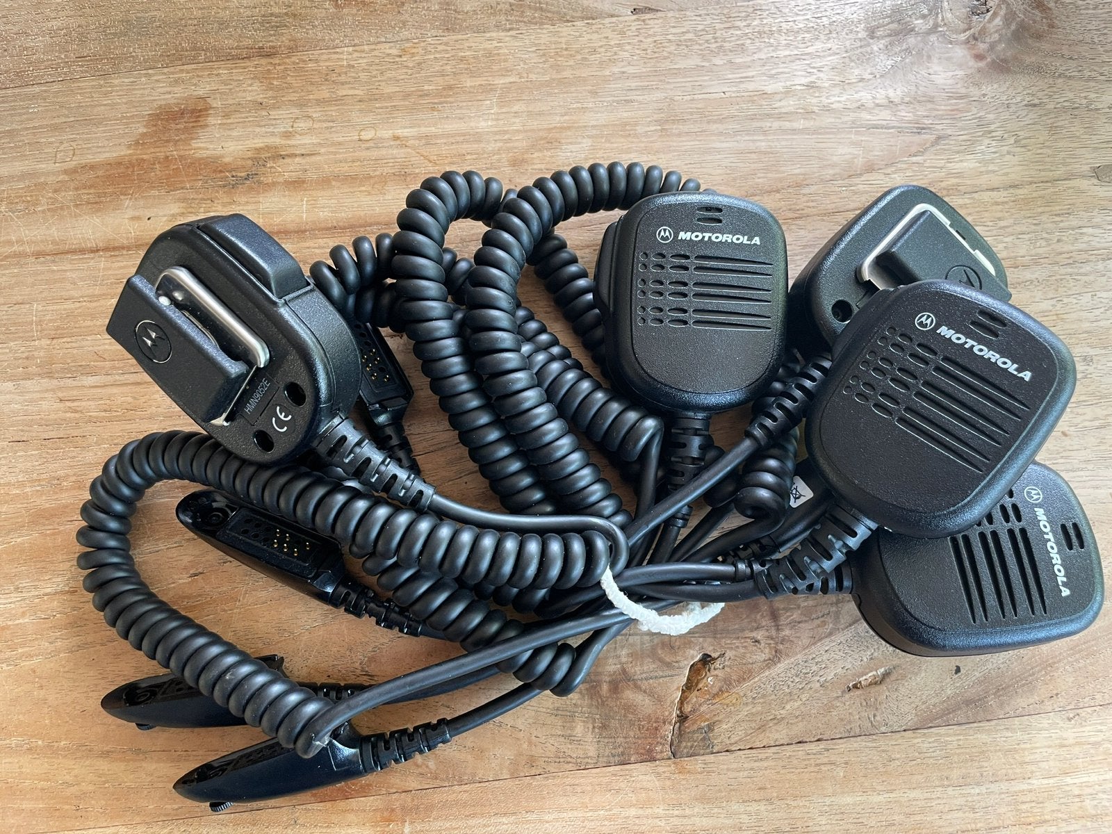 Motorola handmicrofoon 5x, Telecommunicatie, Ophalen of Verzenden, Zo goed als nieuw