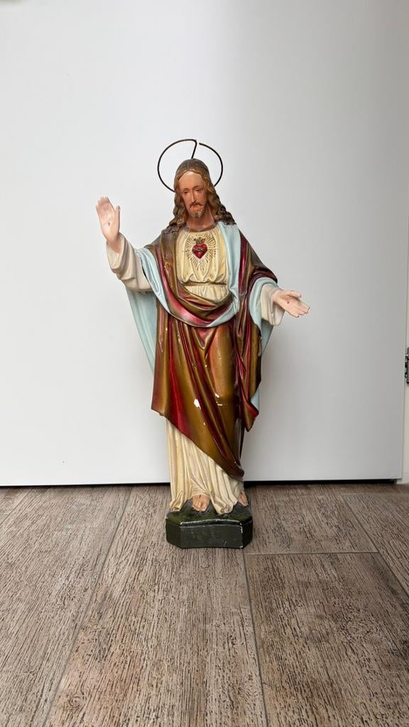 Groot Jezus beeld te koop, Antiek en Kunst, Ophalen of Verzenden