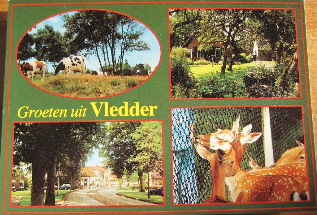 Groeten uit Vledder in Drenthe - nieuw, Ophalen of Verzenden, 1980 tot heden, Ongelopen, Drenthe