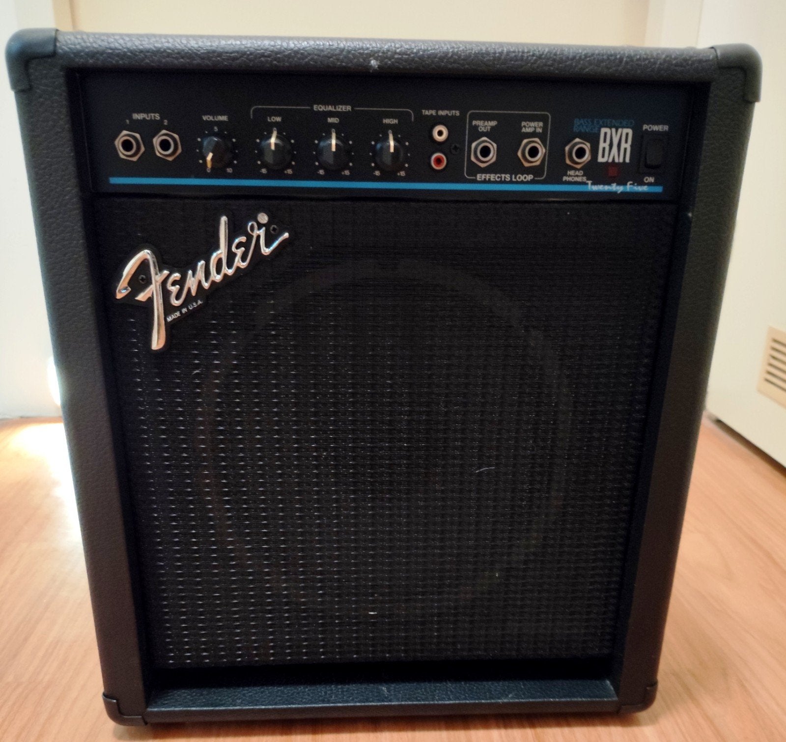 Fender BXR Twenty Five Basgitaarversterker, Ophalen, Gebruikt, Basgitaar, Minder dan 50 watt