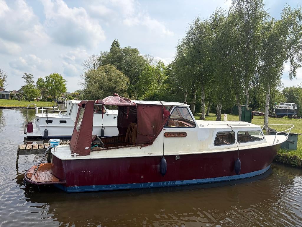 Ten Broeke Kruiser - 9.5 meter met Yanmar-motor, Watersport en Boten, Motorboten en Motorjachten, Overige merken, 9 m, Gebruikt