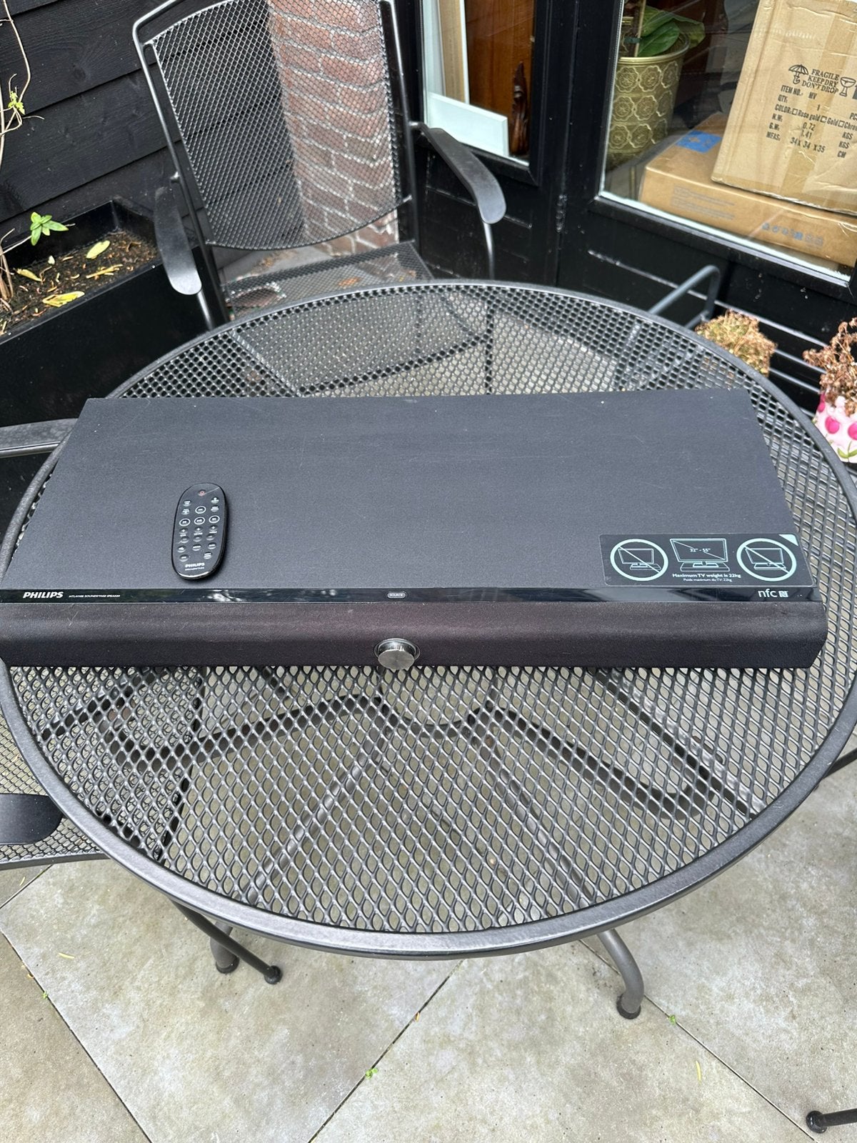 Philips HTL4110B Soundstage speaker met Bluetooth, Ophalen, Bluetooth, Gebruikt