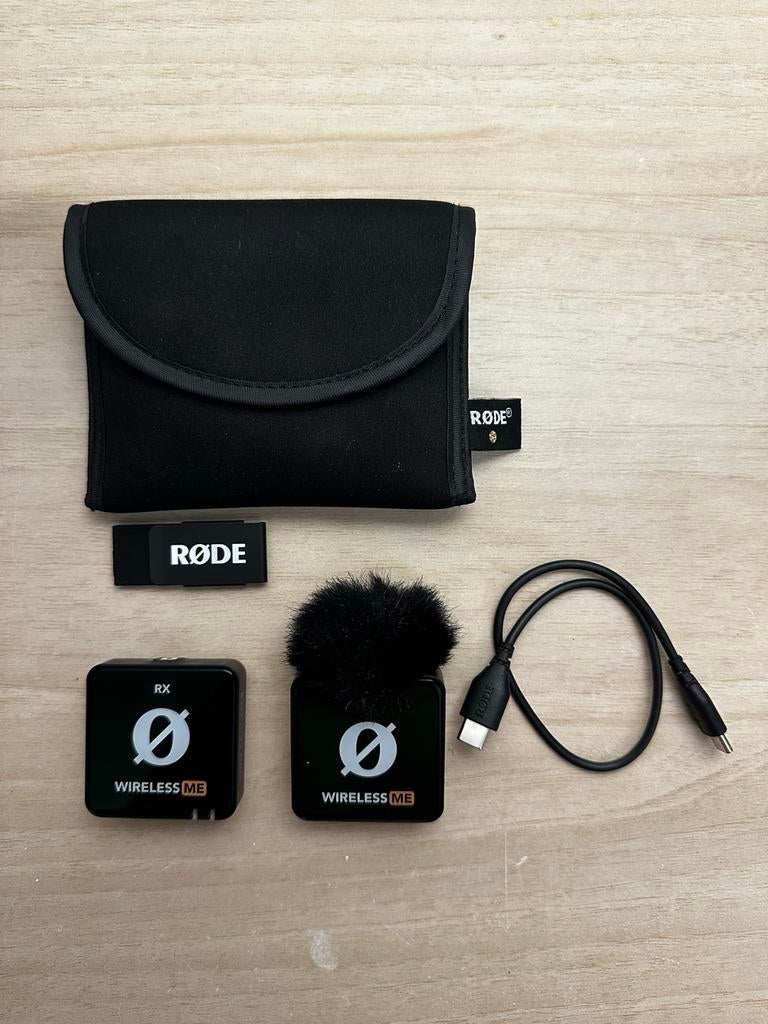 RØDE Wireless ME Microphone – Like New (Complete Kit), Ophalen of Verzenden, Zo goed als nieuw, Zangmicrofoon, Draadloos
